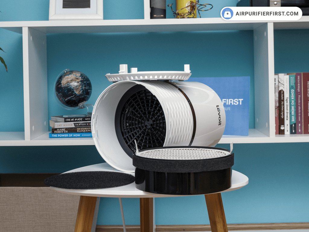 Levoit Air Purifier LV-H132-WM, True HEPA and Upgraded Filter for Smoke  Odors