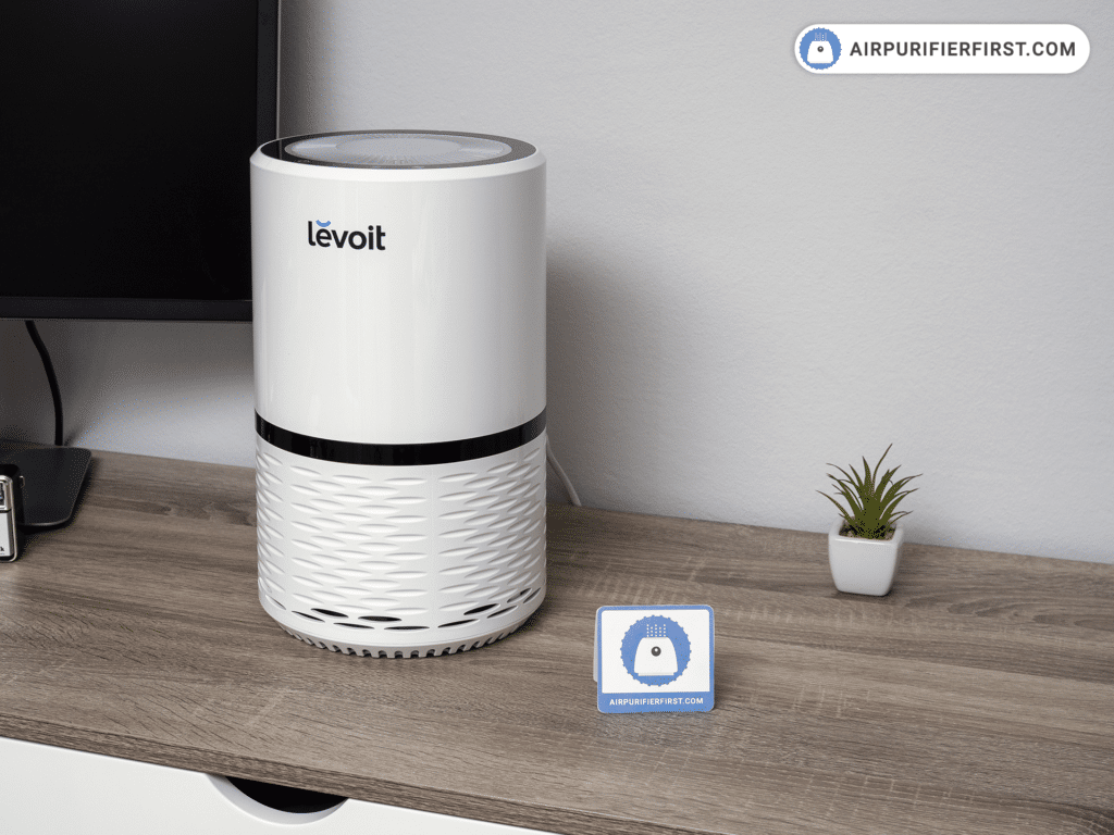 Levoit LV-H132X-WM Air Purifier with True HEPA Filter, Three-Stage H13  Activated